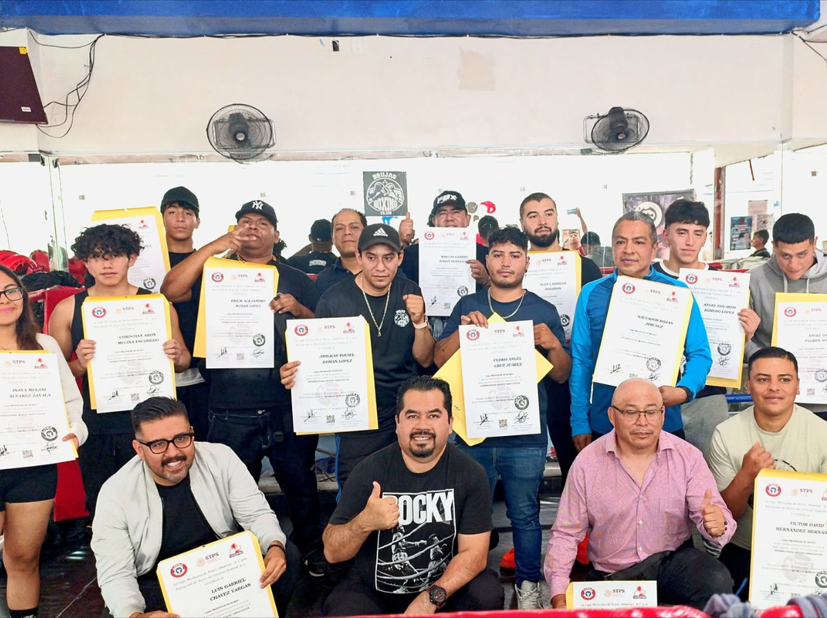 Certificación de profesores en Brujas Boxing Club